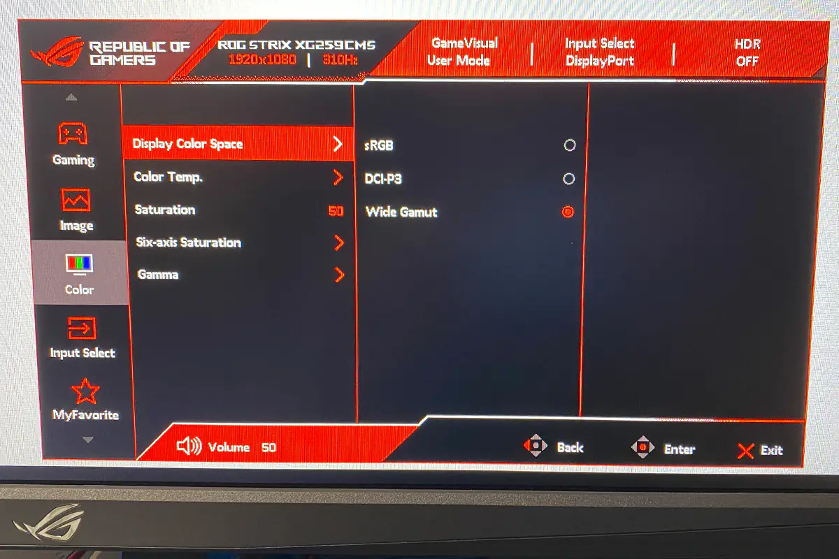 Đánh giá ASUS ROG STRIX XG259CMS: Tốc độ khủng, hình ảnh sắc nét – Có phải là màn hình lý tưởng của bạn? 103 ASUS ROG STRIX XG259CMS 14