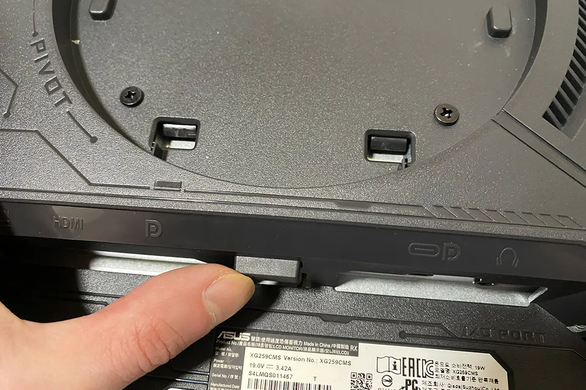 Đánh giá ASUS ROG STRIX XG259CMS: Tốc độ khủng, hình ảnh sắc nét – Có phải là màn hình lý tưởng của bạn? 75 ASUS ROG STRIX XG259CMS 42