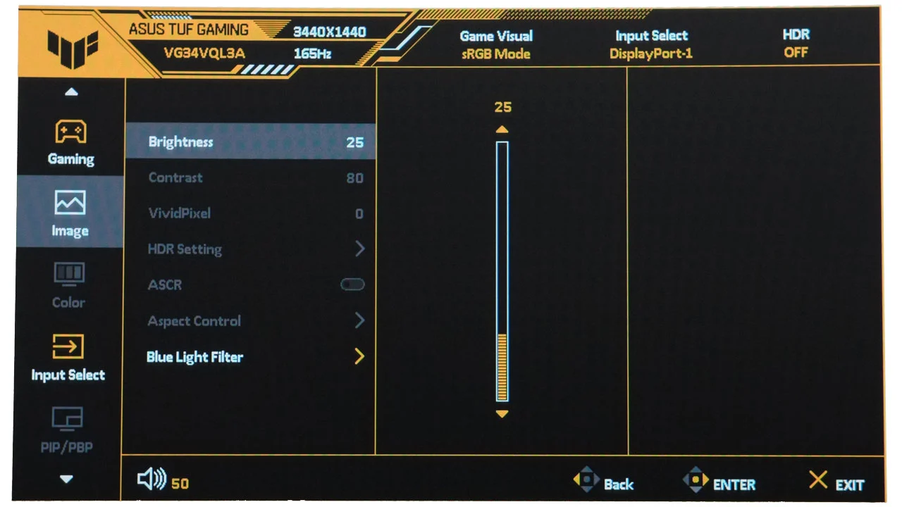 Đánh giá ASUS TUF Gaming VG34VQL3A: Màn hình cong siêu rộng WQHD 180Hz – Tuyệt phẩm cho game thủ. 34 ASUS TUF Gaming VG34VQL3A 6