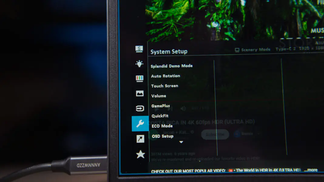 ASUS ZenScreen Touch MB16AHT 13