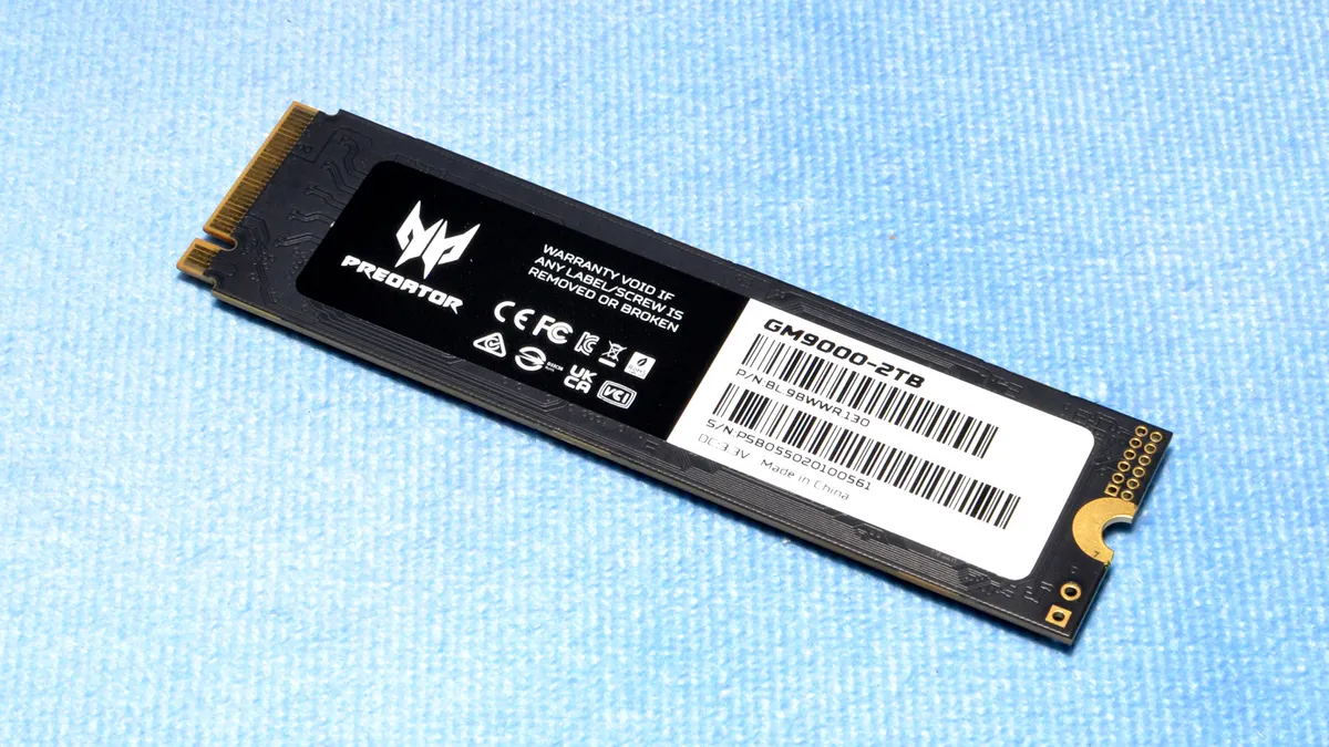 Đánh giá ổ SSD Acer Predator GM9000 2TB: Liệu có phải là sự nâng cấp tốt nhất cho máy của bạn? 36 Acer Predator GM9000 2TB 7