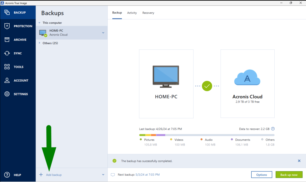 Đánh giá chi tiết về Acronis True Image Cyber Protection: Bảo vệ dữ liệu tối ưu nhất dành cho bạn 14 Acronis True Image Cyber Protection 4