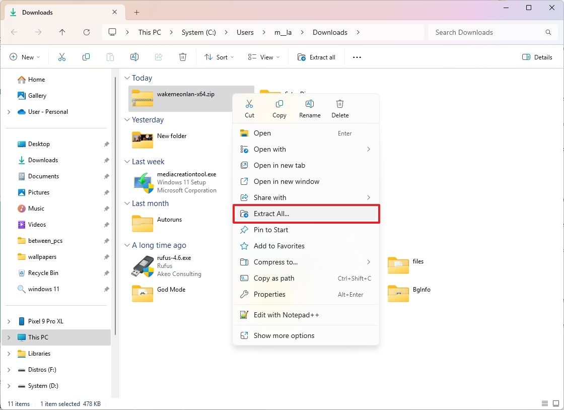 Cách bật 'Wake on LAN' trên Windows 11 25 Cach bat Wake on LAN tren Windows 11 11