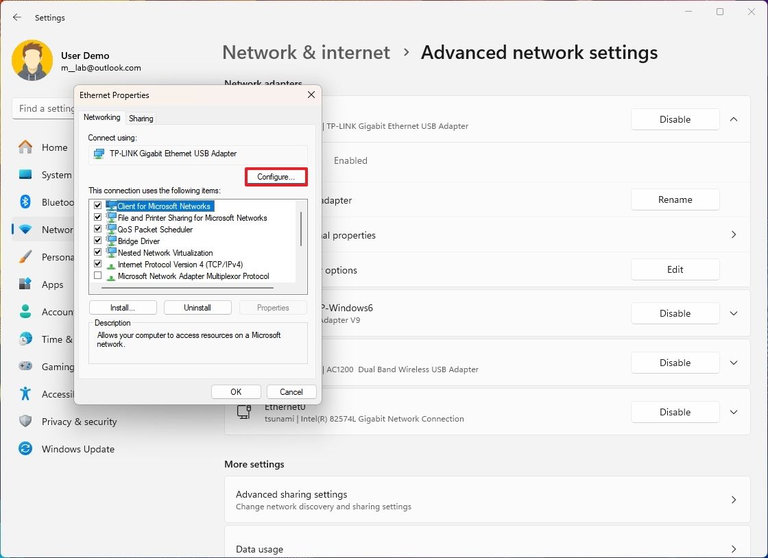 Cách bật 'Wake on LAN' trên Windows 11 21 Cach bat Wake on LAN tren Windows 11 7