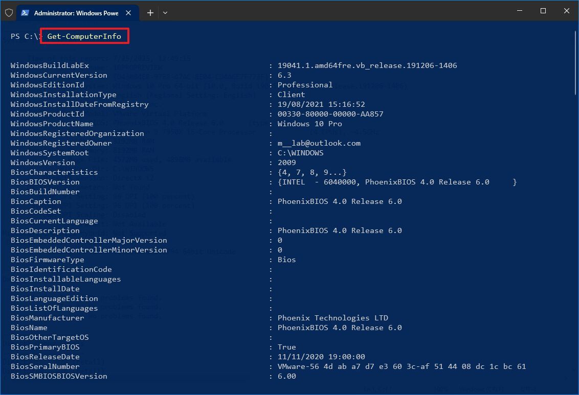 Cách kiểm tra thông số kỹ thuật đầy đủ của PC trên Windows 10 25 Cach kiem tra thong so ky thuat day du cua PC tren Windows 10 12