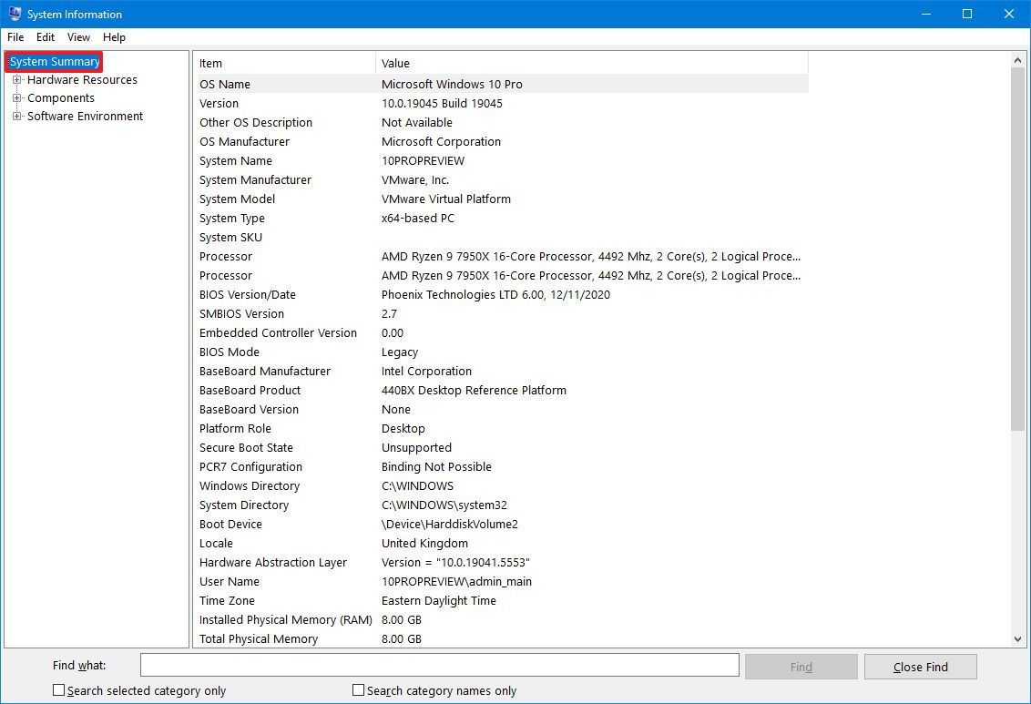 Cách kiểm tra thông số kỹ thuật đầy đủ của PC trên Windows 10 17 Cach kiem tra thong so ky thuat day du cua PC tren Windows 10 4