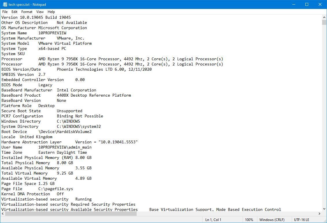 Cách kiểm tra thông số kỹ thuật đầy đủ của PC trên Windows 10 20 Cach kiem tra thong so ky thuat day du cua PC tren Windows 10 7