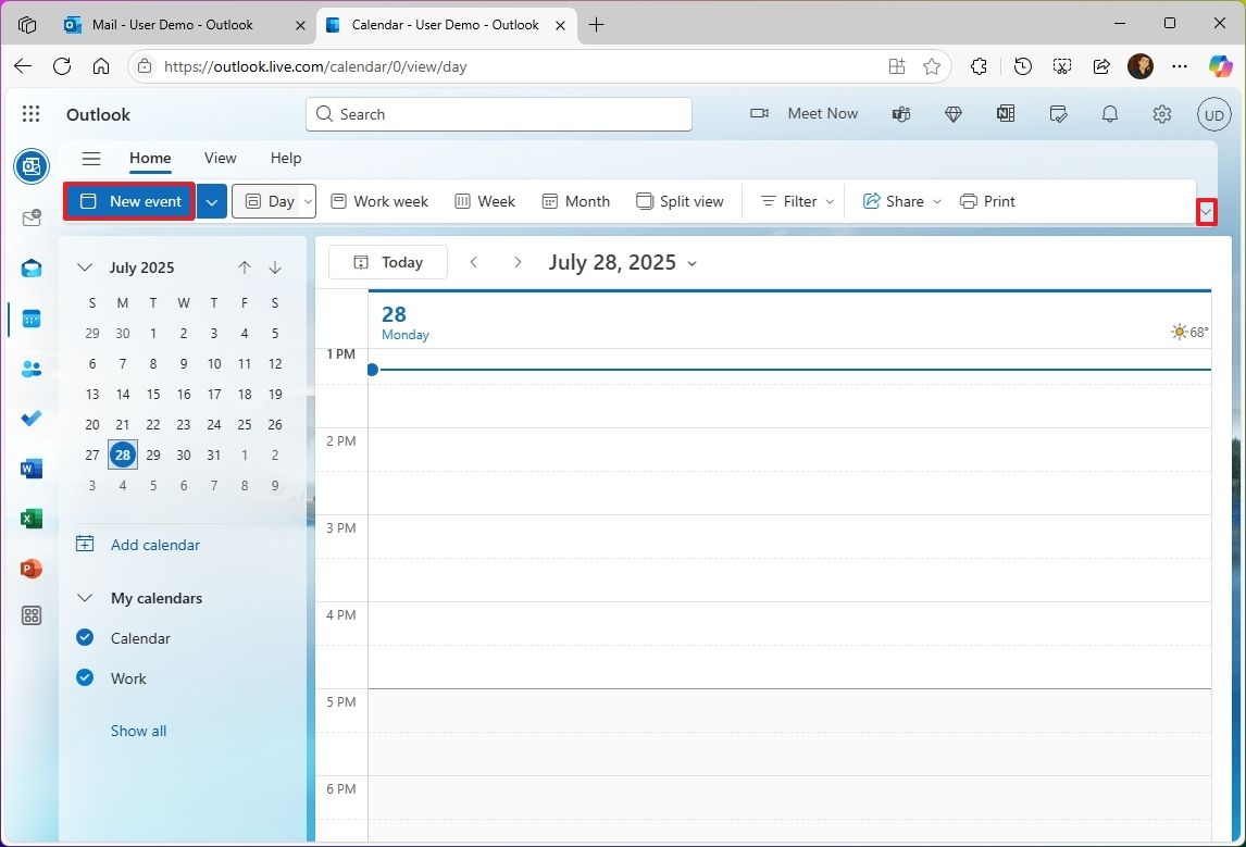 Cách tạo mục nhập lịch "Out of Office" (Vắng mặt) trong Outlook 13 Cach tao muc nhap lich Vang mat trong Outlook 5