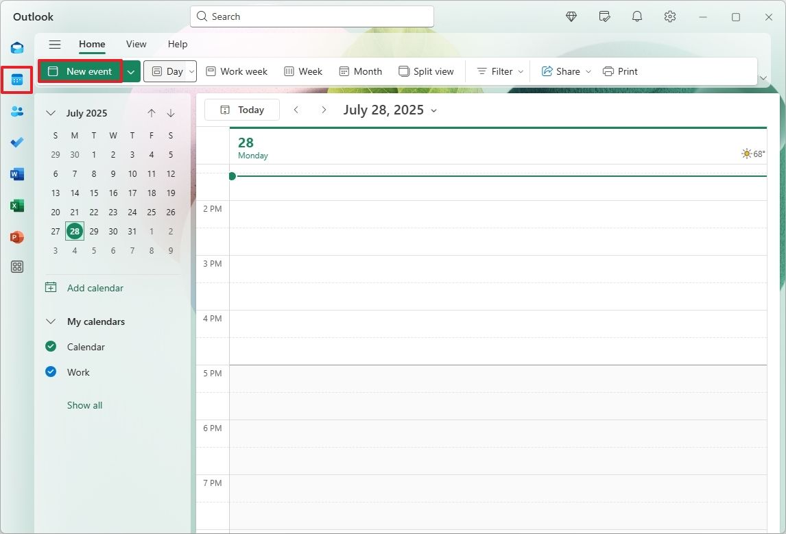Cách tạo mục nhập lịch "Out of Office" (Vắng mặt) trong Outlook 16 Cach tao muc nhap lich Vang mat trong Outlook 8