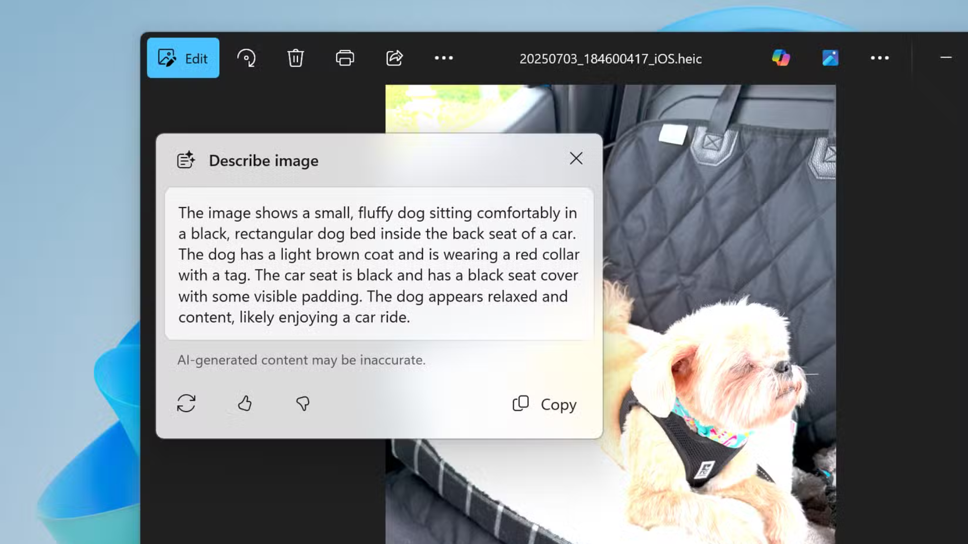 Cap nhat Windows 11 moi nhat Recall mo rong Describe Image va nhieu tinh nang dang chu y 2