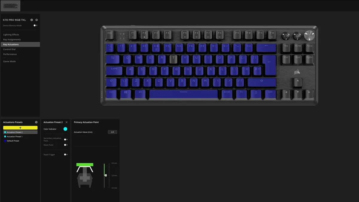 Corsair K70 Pro TKL 6