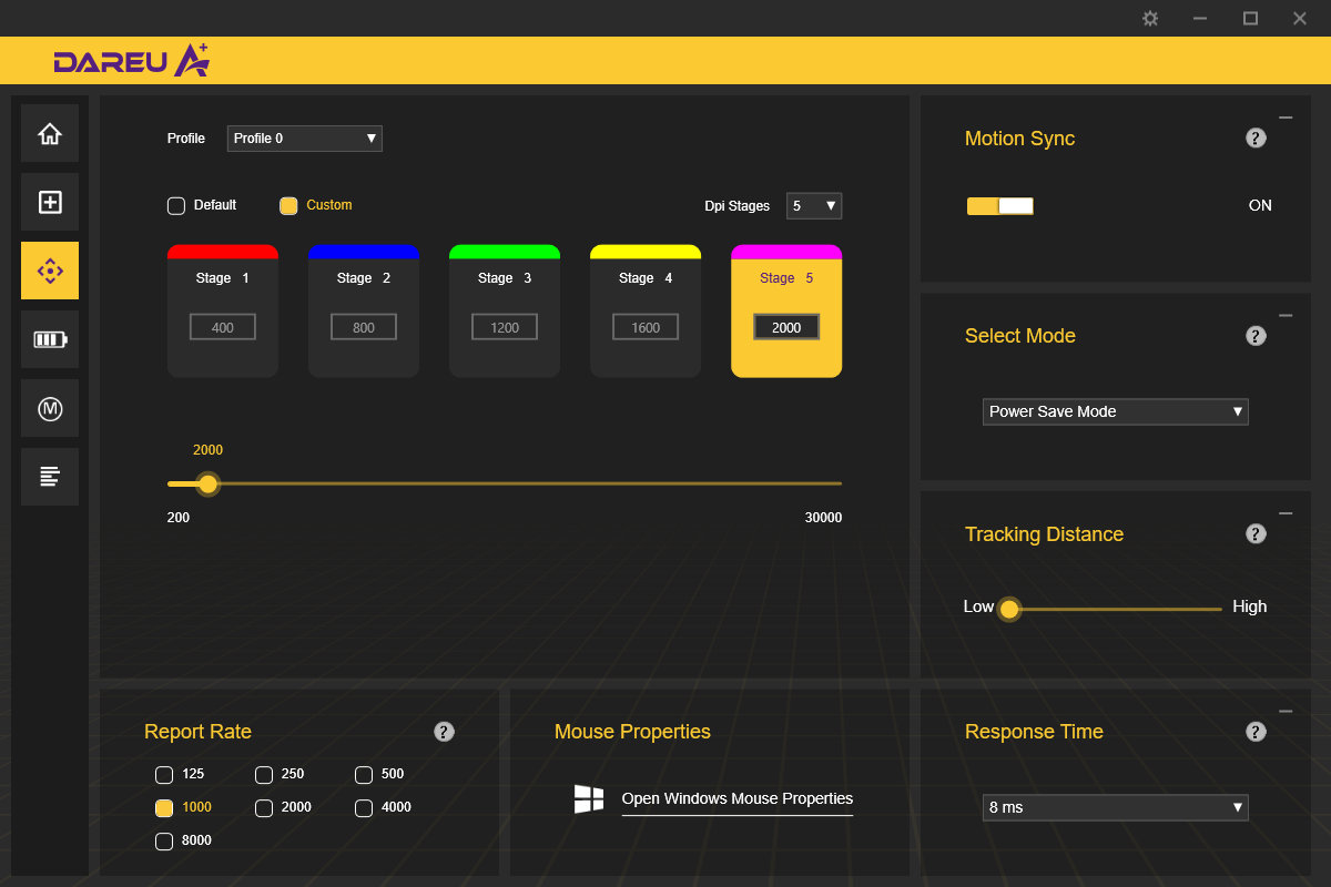 Đánh giá Dareu A950 Wing: Chuột Gaming siêu nhẹ 35g, hiệu suất 8K vô địch 28 Dareu A950 Wing 14