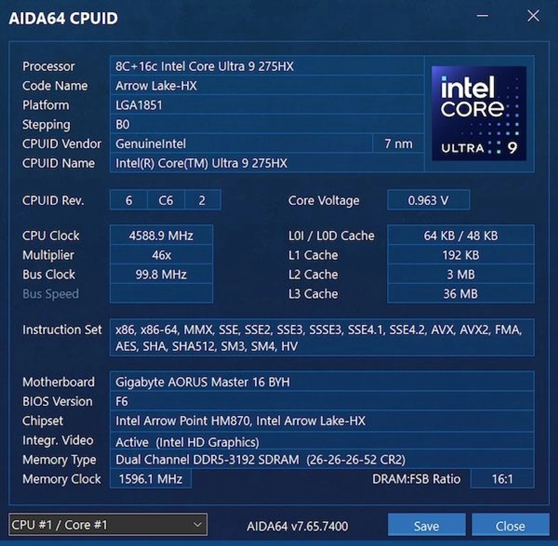 Đánh giá laptop gaming GIGABYTE AORUS Master 16: Mạnh mẽ, mượt mà, màn hình siêu nét! 76 GIGABYTE AORUS Master 16 18