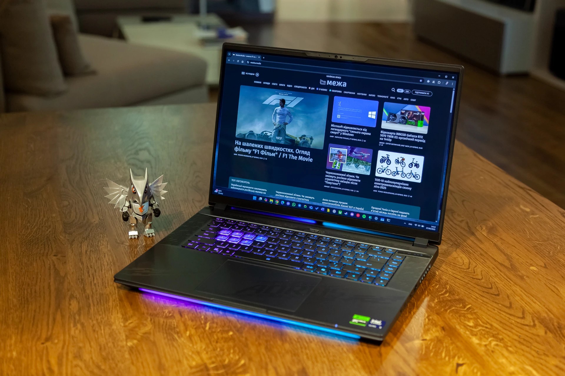 Đánh giá laptop gaming GIGABYTE AORUS Master 16: Mạnh mẽ, mượt mà, màn hình siêu nét! 75 GIGABYTE AORUS Master 16 19