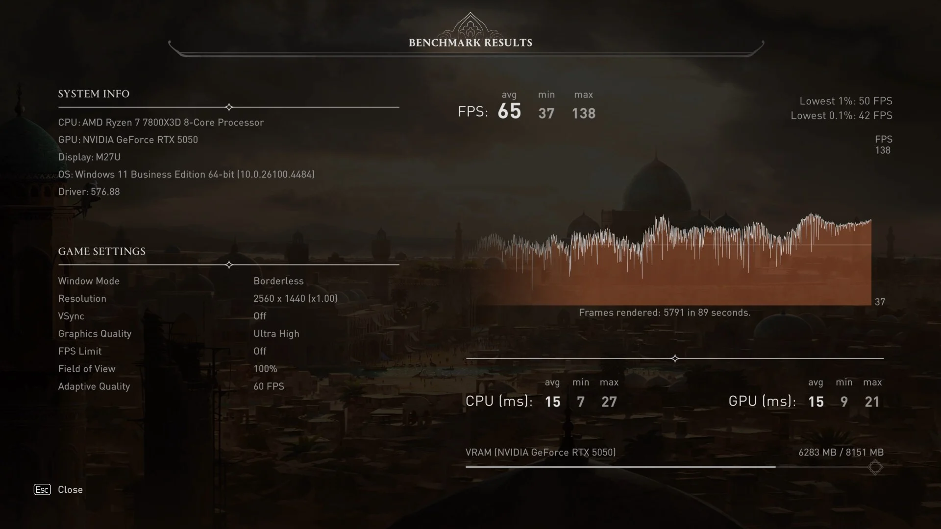 Đánh giá card đồ họa Gigabyte GeForce RTX 5050 OC Low Profile 8G – Sức mạnh nhỏ gọn cho PC SFF 42 Gigabyte GeForce RTX 5050 OC Low Profile 8G 15