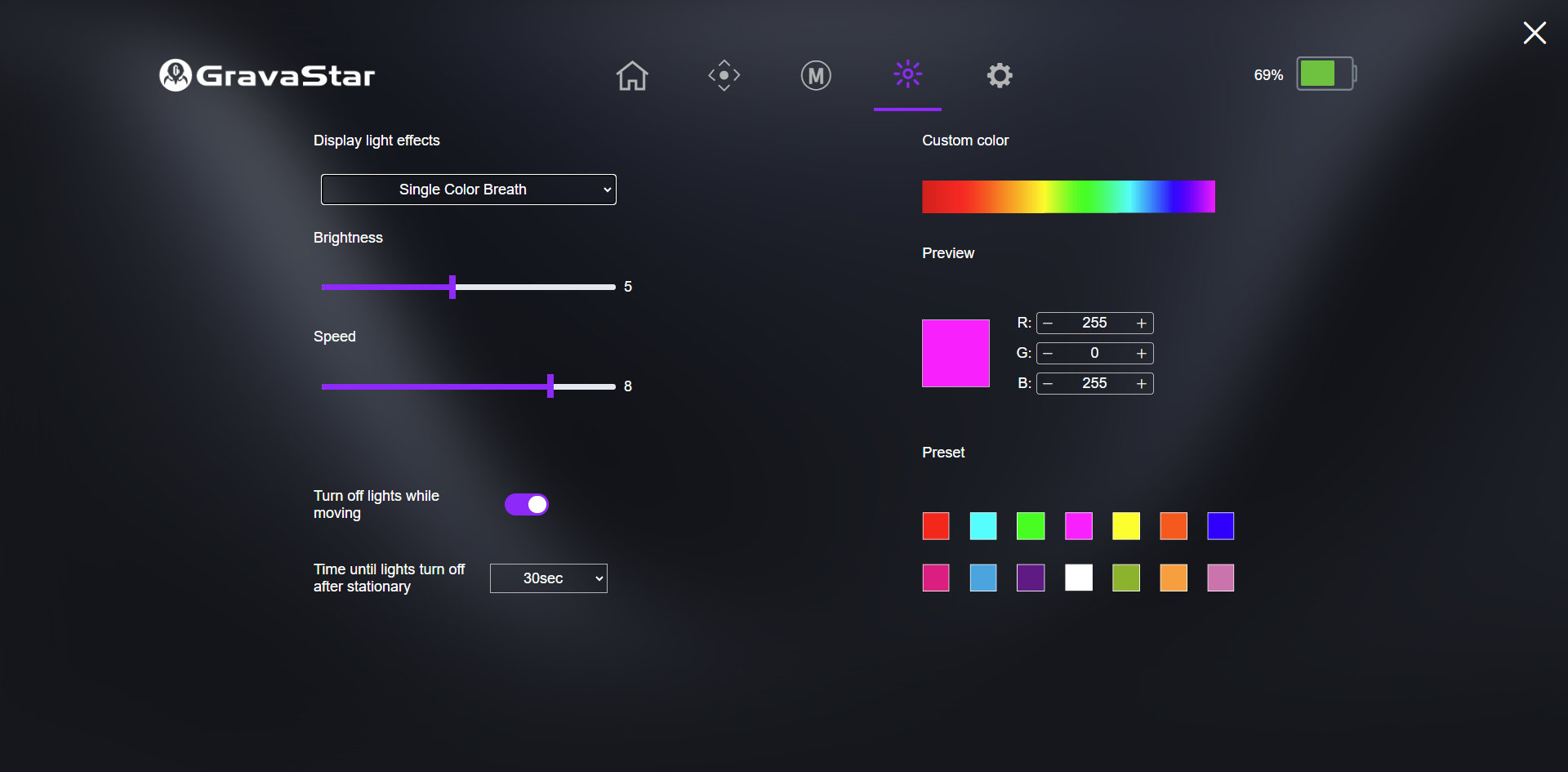 GravaStar Mercury X Pro 11