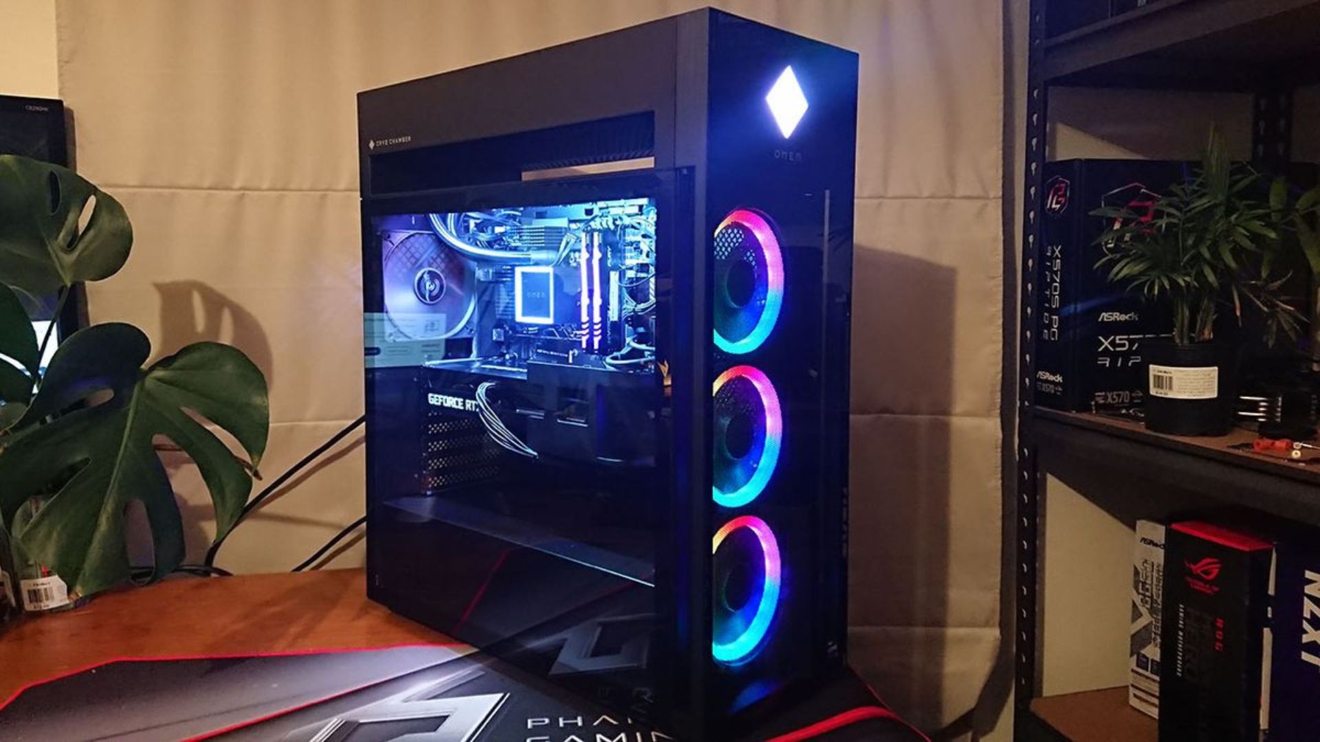 Đánh giá chi tiết HP Omen 45L: Chiếc PC mạnh mẽ, dễ nâng cấp và cực kỳ ấn tượng 1 HP Omen 45L 3