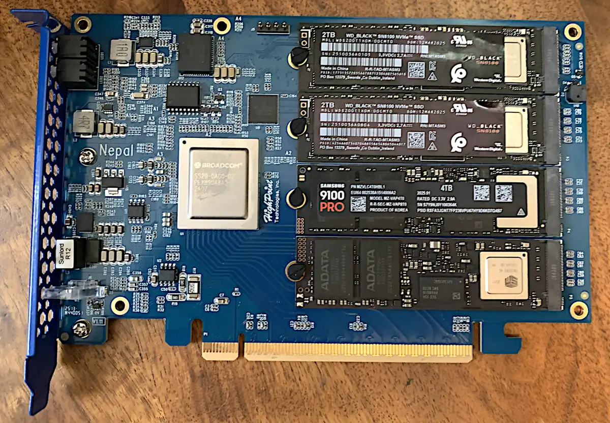 HighPoint 7604A RAID 1