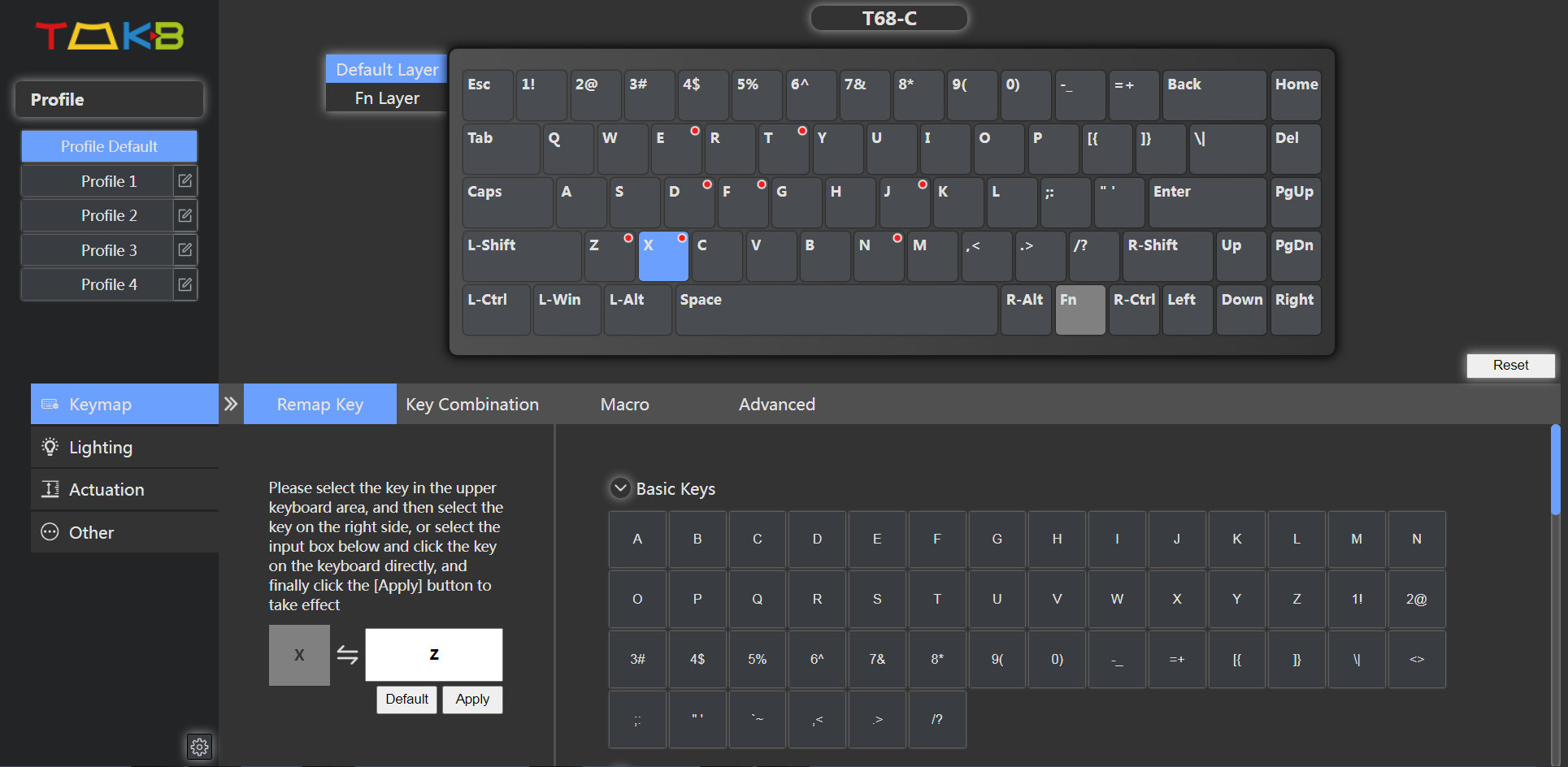Kemove TMKB T68 C 14