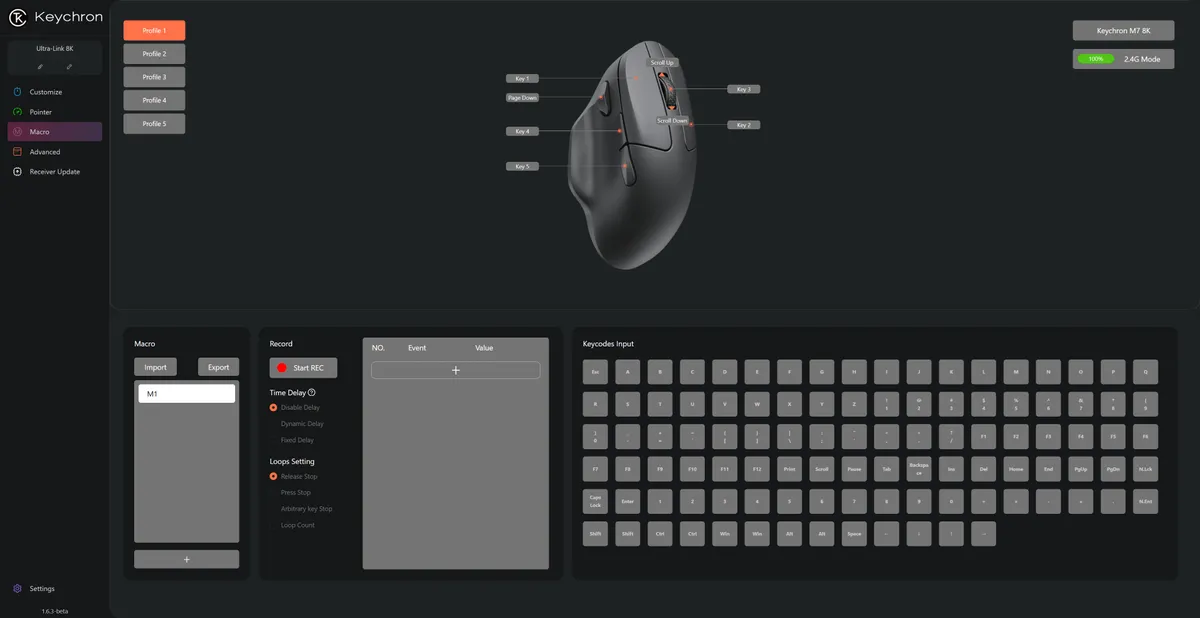 Đánh giá Keychron M7 8K Wireless: Chuột gaming không dây đỉnh cao, phản hồi 8K siêu tốc 28 Keychron M7 8K Wireless 10