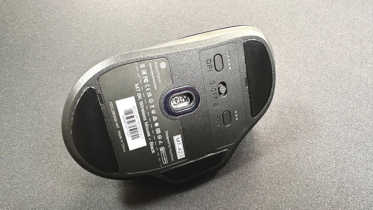 Đánh giá Keychron M7 8K Wireless: Chuột gaming không dây đỉnh cao, phản hồi 8K siêu tốc 24 Keychron M7 8K Wireless 14