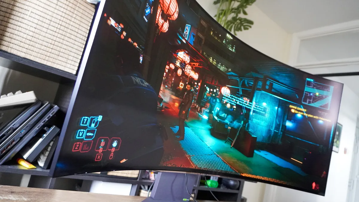 Đánh giá màn hình LG UltraGear 45GX90SA: Hiệu suất vượt trội, trải nghiệm đắm chìm 7 LG UltraGear 45GX90SA 2