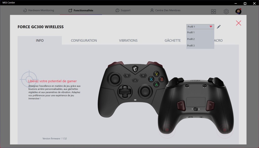 Đánh giá MSI FORCE GC300 Wireless: Tay cầm chơi game đa nền tảng có gì đặc biệt? 48 MSI FORCE GC300 Wireless 9