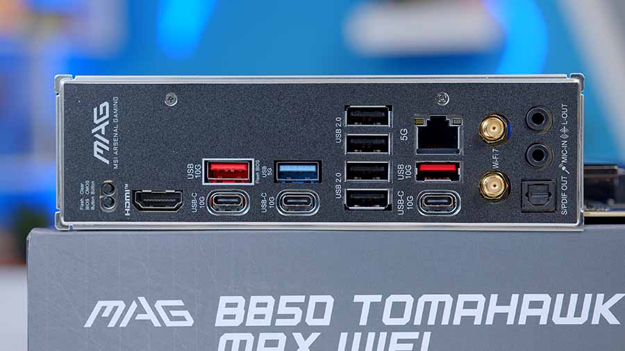 Đánh giá MSI MAG B850 TOMAHAWK MAX WiFi: Bo mạch chủ AM5 tầm trung “chất” từng đồng 33 MSI MAG B850 TOMAHAWK MAX WiFi 11