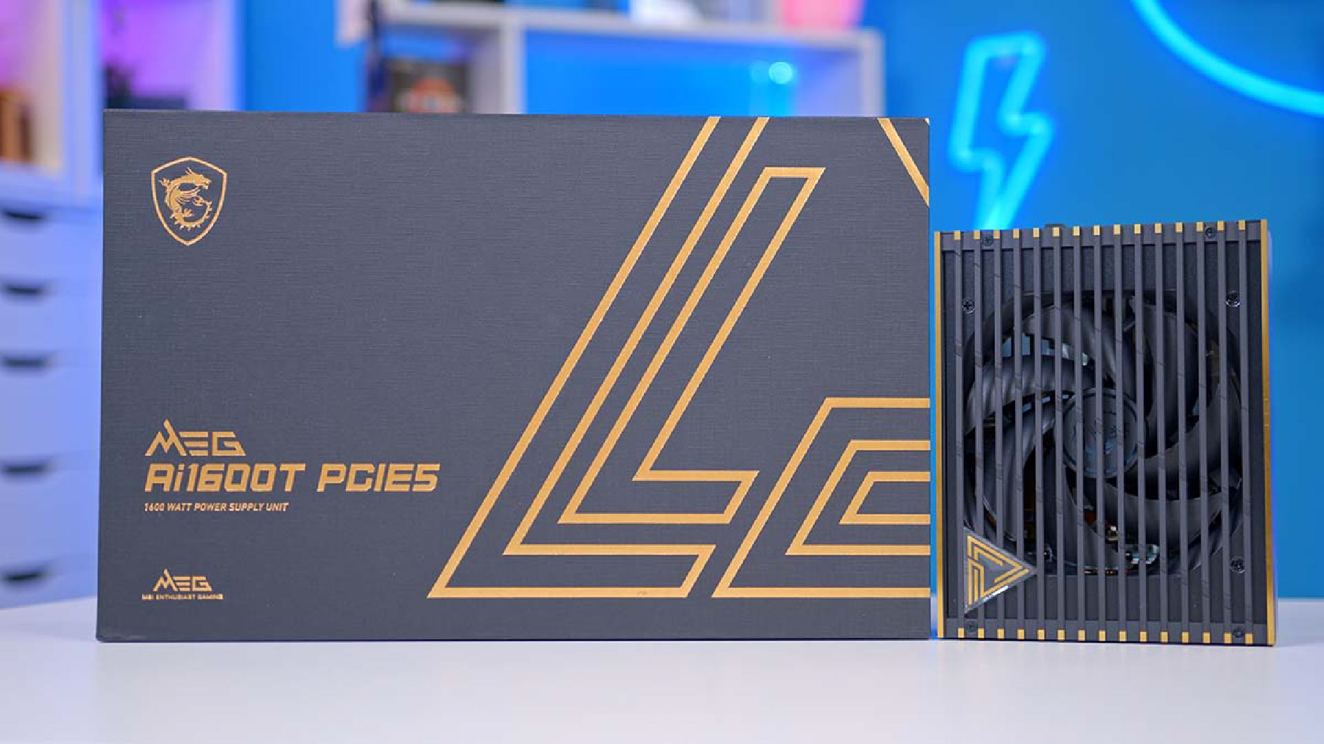 Đánh giá MSI MEG Ai1600T PCIE5 Power Supply: Sức mạnh Titanium đỉnh cao cho dàn PC chơi game thế hệ mới 1 MSI MEG Ai1600T PCIE5 Power Supply 1 01