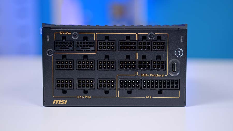 Đánh giá MSI MEG Ai1600T PCIE5 Power Supply: Sức mạnh Titanium đỉnh cao cho dàn PC chơi game thế hệ mới 29 MSI MEG Ai1600T PCIE5 Power Supply 14