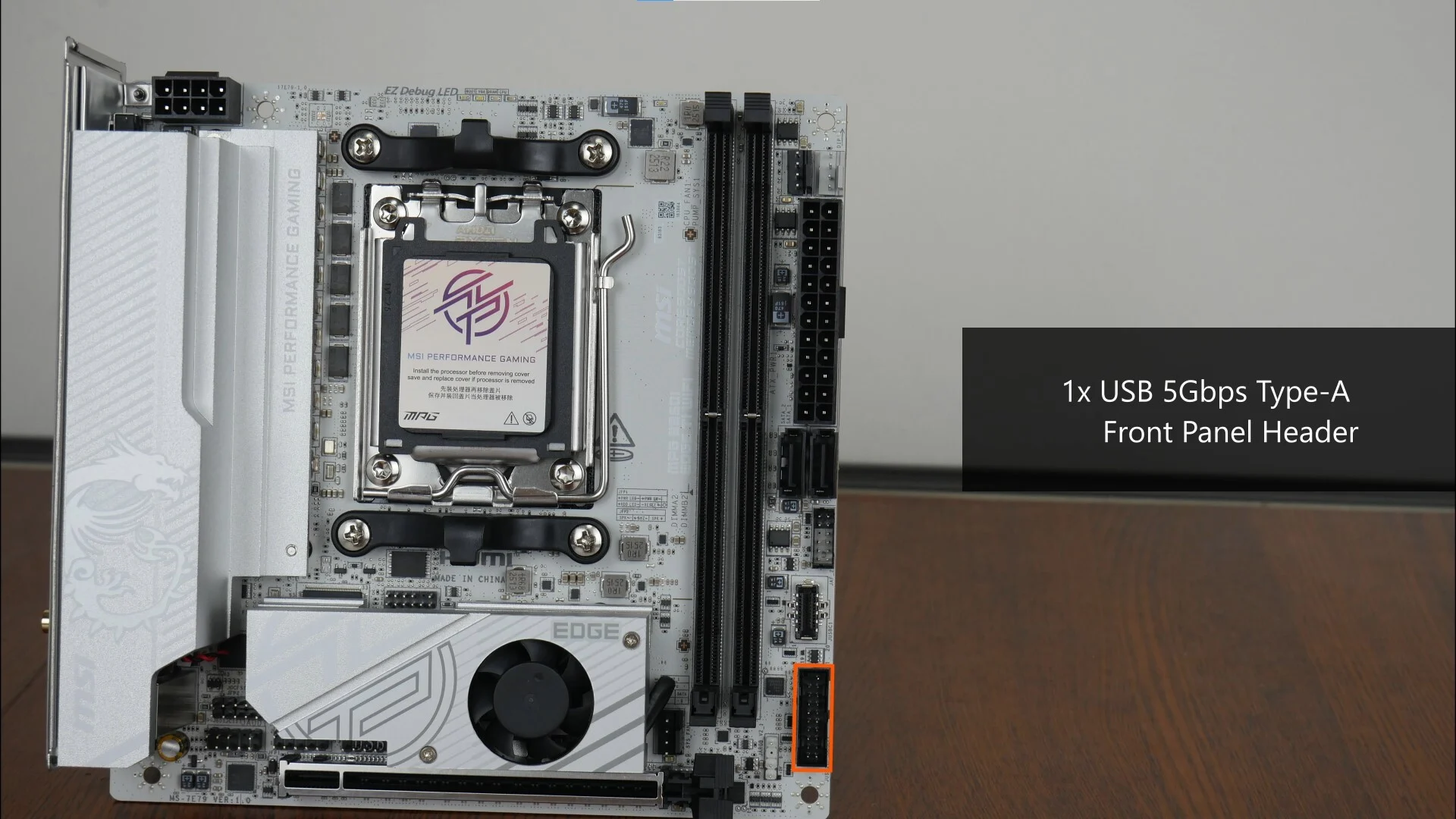 Đánh giá bo mạch chủ MSI MPG B850I EDGE TI WIFI: Sức mạnh AM5 nhỏ gọn cho PC gaming 2025 45 MSI MPG B850I EDGE TI WIFI 21