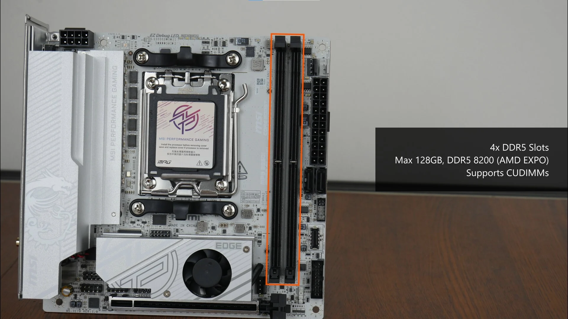Đánh giá bo mạch chủ MSI MPG B850I EDGE TI WIFI: Sức mạnh AM5 nhỏ gọn cho PC gaming 2025 43 MSI MPG B850I EDGE TI WIFI 23