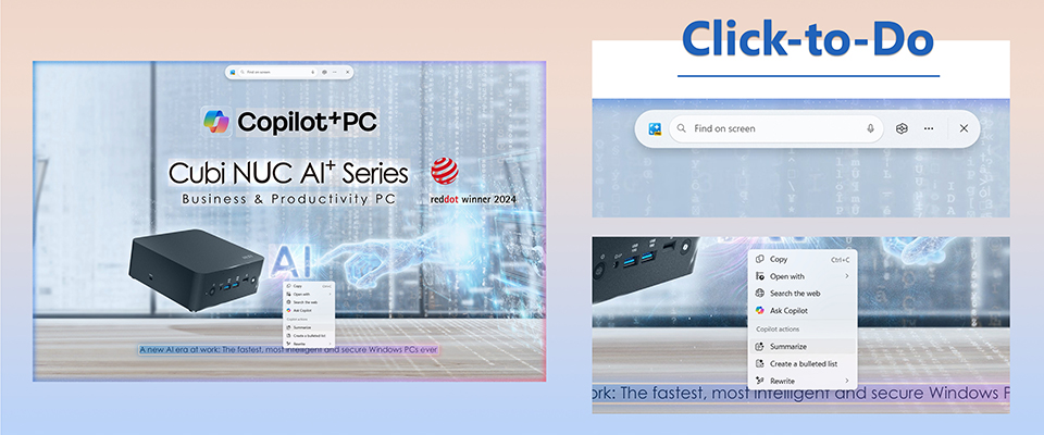 Ngày làm việc của bạn thông minh hơn bắt đầu với MSI Mini PC, PC Copilot+ 10 MSI Mini PC 4