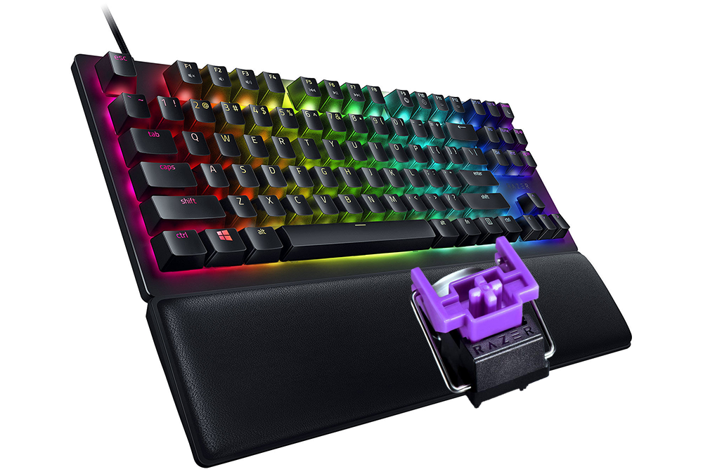 Đánh giá bàn phím Gamakay LK75 75% - Sự lựa chọn hàng đầu cho game thủ và lập trình viên chuyên nghiệp 26 Razer Huntsman V2 TKL e1753957807452