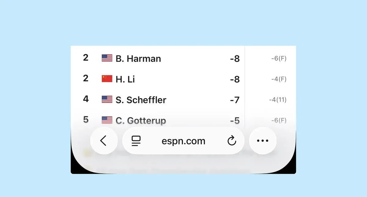 Safari trên iOS 26 cho phép bạn chọn thiết kế tab của riêng mình: Cá nhân hóa trải nghiệm duyệt web 12 Safari tren iOS 26 5 e1753092238785