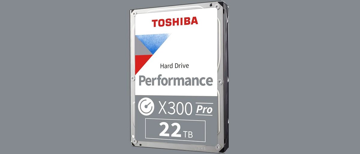 Top những ổ cứng tốt nhất 2025: Các lựa chọn HDD hàng đầu cho PC để bàn, NAS và nhiều hơn nữa 22 Toshiba X300 Pro 22TB HDD