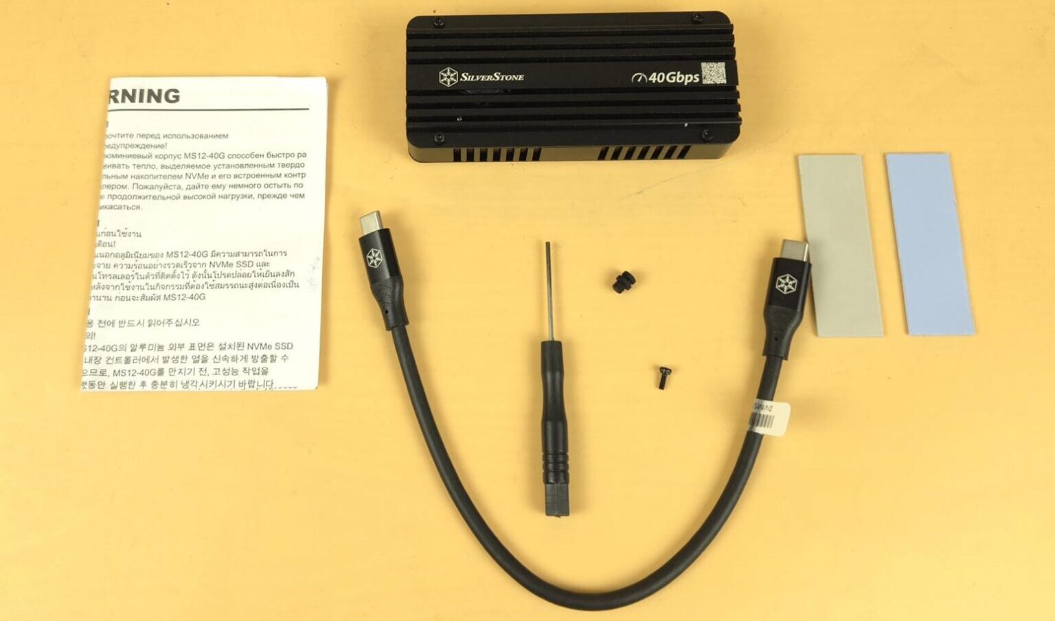 Đánh giá vỏ USB4 SilverStone MS12-40G: Tốc độ siêu nhanh 40Gbps và khả năng tản nhiệt đỉnh cao 31 USB4 SilverStone MS12 40G 20 e1752054414594