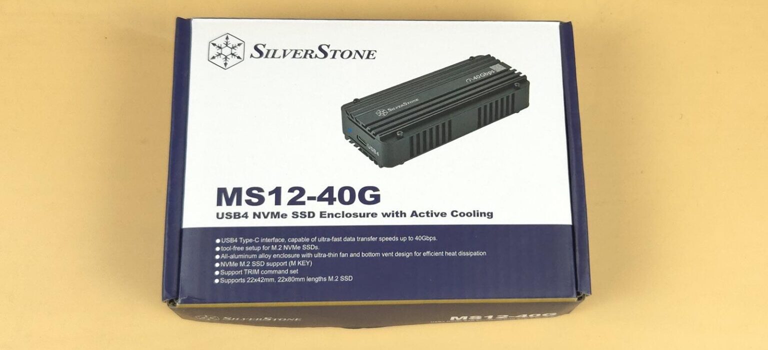 Đánh giá vỏ USB4 SilverStone MS12-40G: Tốc độ siêu nhanh 40Gbps và khả năng tản nhiệt đỉnh cao 28 USB4 SilverStone MS12 40G 23 e1752054490382