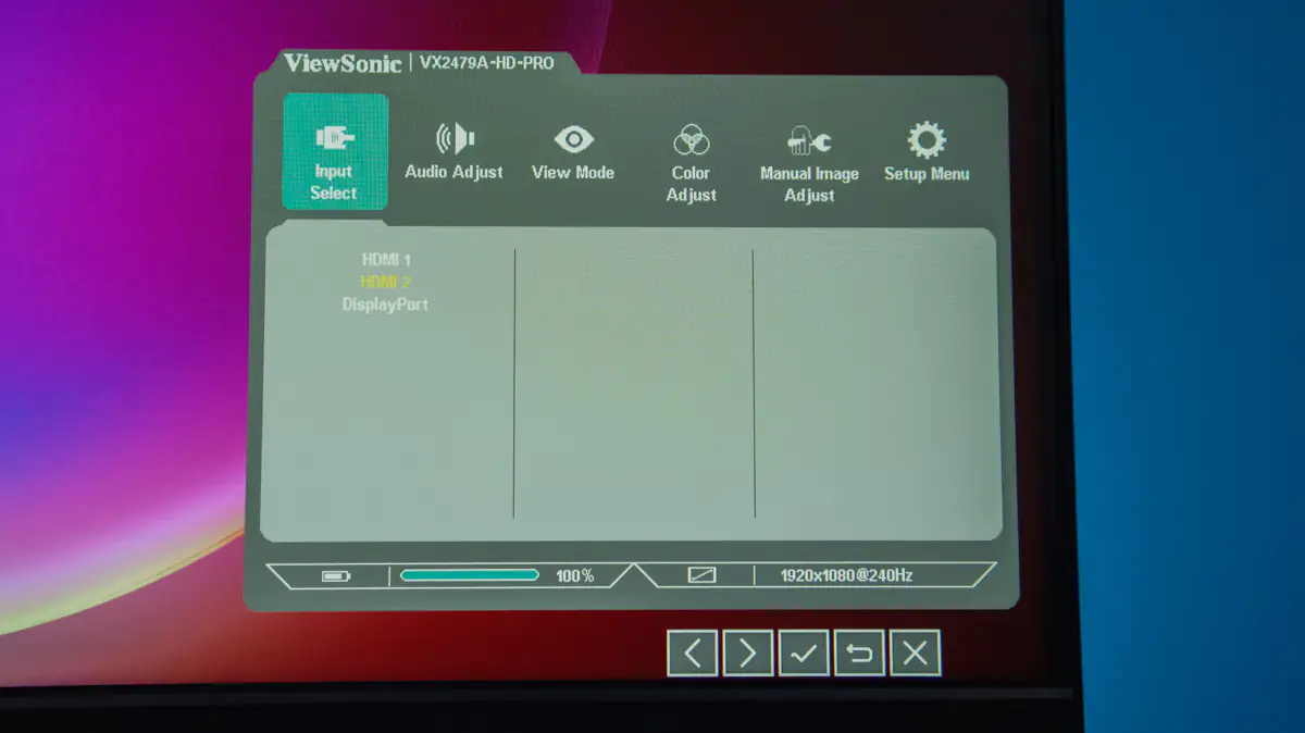 ViewSonic VX2479A HD PRO 5