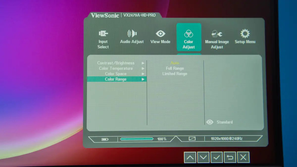 ViewSonic VX2479A HD PRO 6
