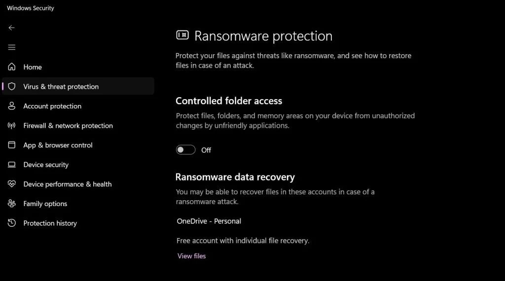Top 6 thiết lập tốt nhất của Windows Defender để tăng cường bảo mật cho laptop của bạn 13 Windows Defender 4
