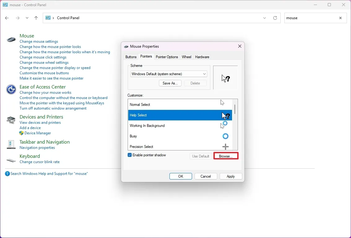 Hướng dẫn cách tùy chỉnh cài đặt chuột trên Windows 11 93 cach tuy chinh cai dat chuot tren Windows 11 26