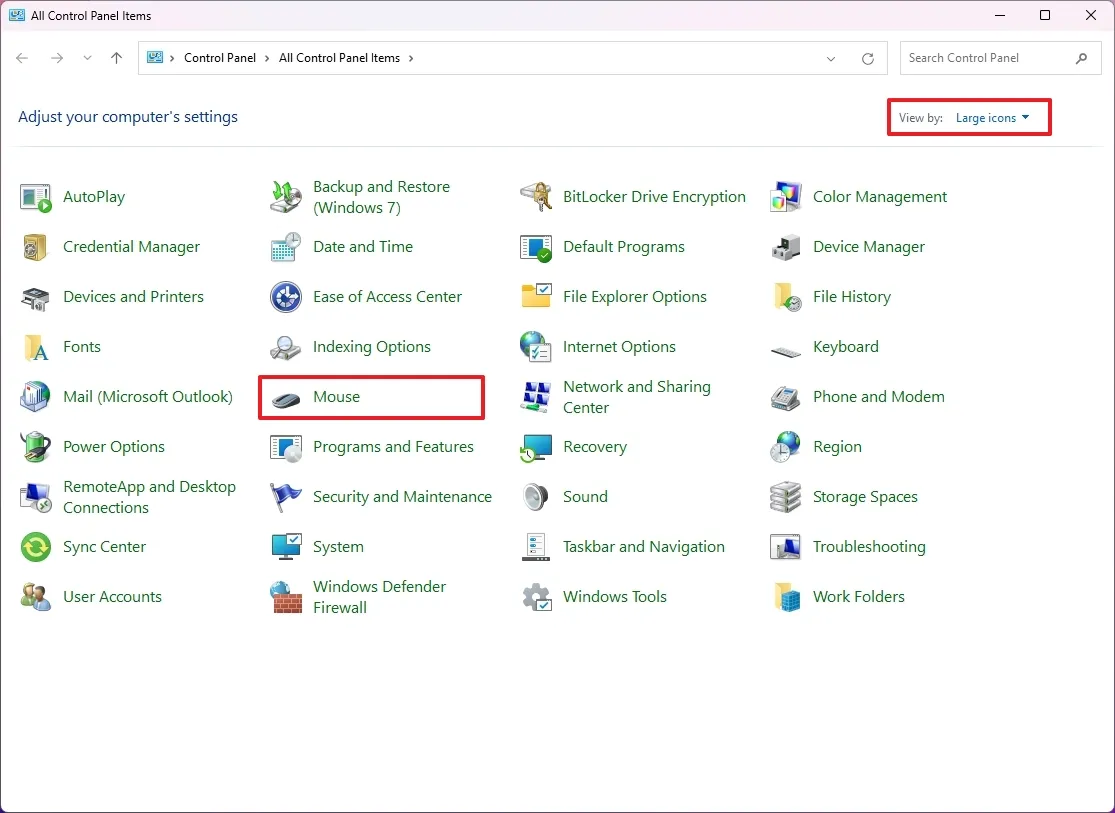 Hướng dẫn cách tùy chỉnh cài đặt chuột trên Windows 11 92 cach tuy chinh cai dat chuot tren Windows 11 27