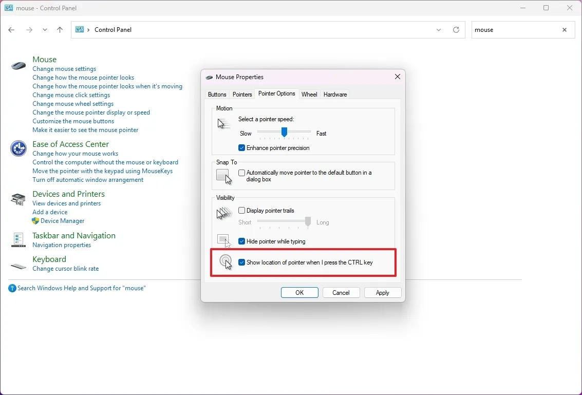 Hướng dẫn cách tùy chỉnh cài đặt chuột trên Windows 11 76 cach tuy chinh cai dat chuot tren Windows 11 39