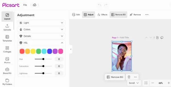 Đánh giá toàn diện công cụ xóa nền Picsart (2025) 15 cong cu xoa nen Picsart 6