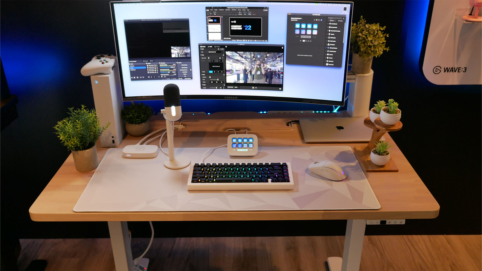 Đánh giá bàn Gaming Corsair Platform:4 Desk: Tối ưu không gian làm việc của bạn 1 corsair platform 4 gaming desk 01