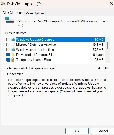 Hướng dẫn cách giải phóng dung lượng ổ cứng trên Windows mà không mất dữ liệu 12 giai phong dung luong o cung 5