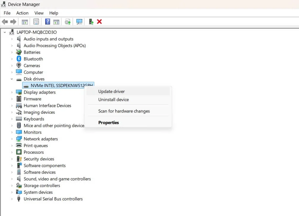 Hướng dẫn cách khắc phục sự cố cập nhật driver trên Windows 11 11 khac phuc su co cap nhat driver tren Windows 11 3