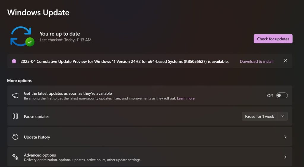 loi MSMPeng.exe Antimalware Service Executable 3