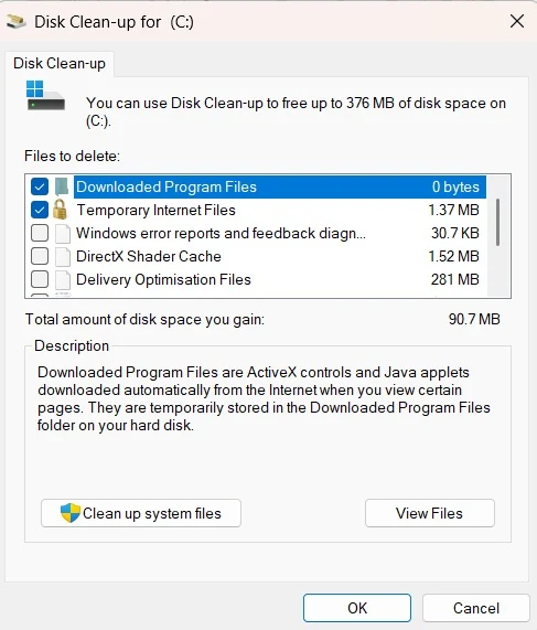 Hướng dẫn khắc phục lỗi đầy dung lượng ổ cứng do thư mục Temp 10 loi day dung luong o cung do thu muc Temp 1